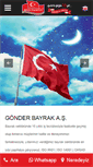 Mobile Screenshot of gonderbayrak.com.tr